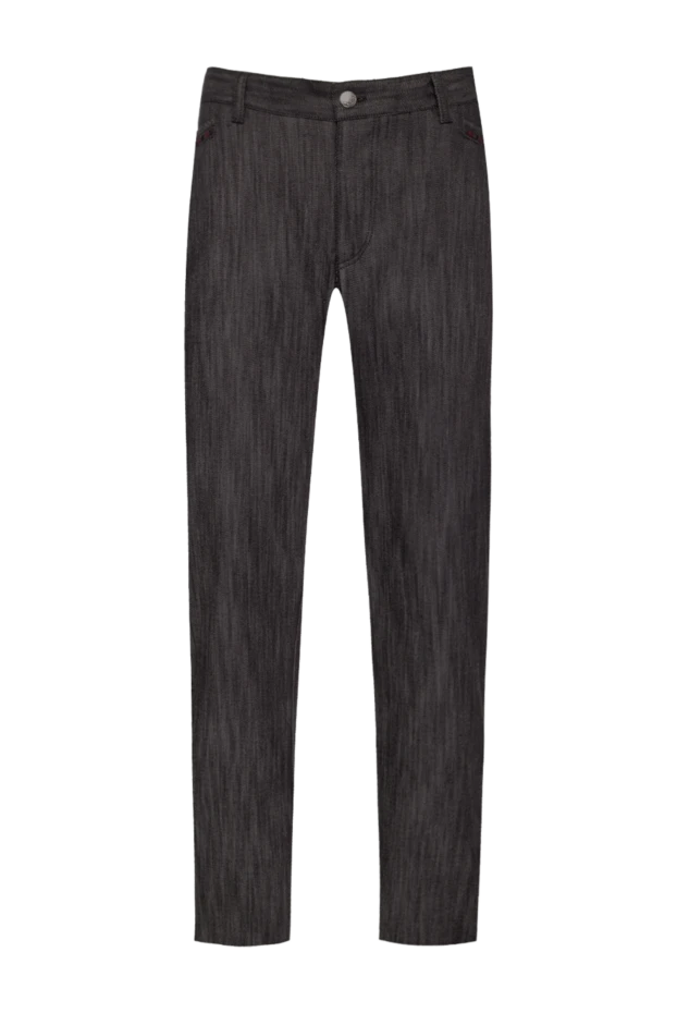 Zilli gray cotton jeans for men 152899 - photo 1