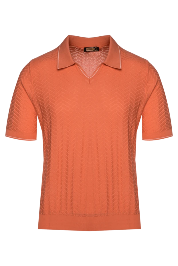 Zilli man cotton polo orange for men buy with prices and photos 152943 - photo 1