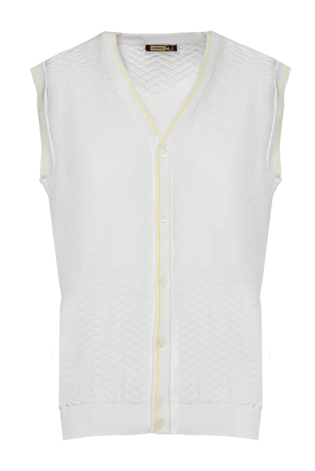 Zilli man white men's cotton vest buy with prices and photos 152954 - photo 1
