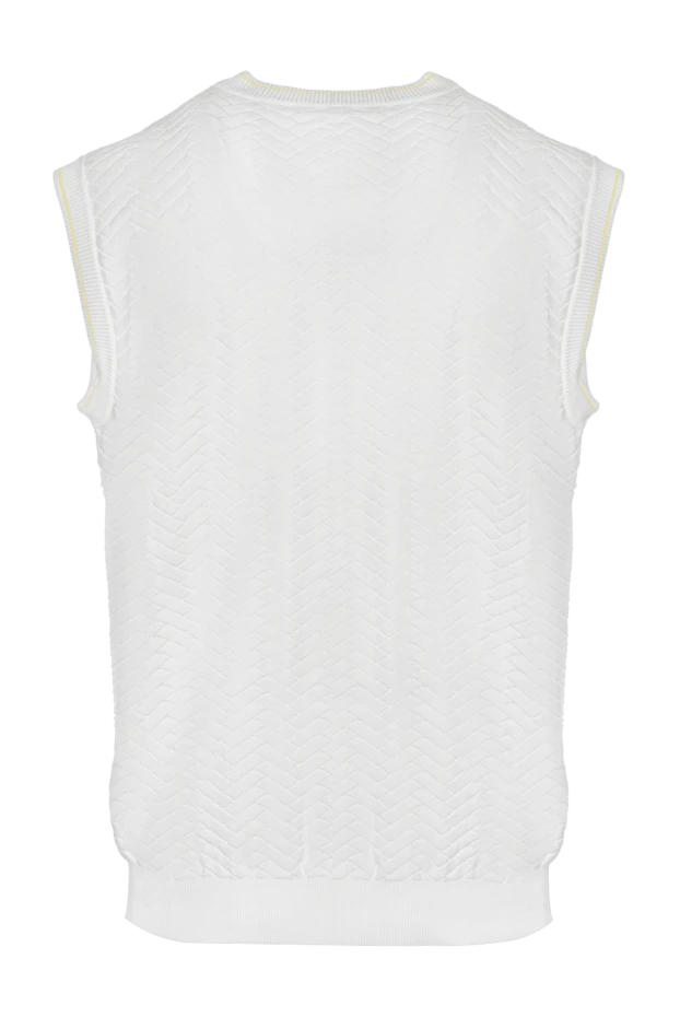 Zilli man white men's cotton vest 152954 - photo 2