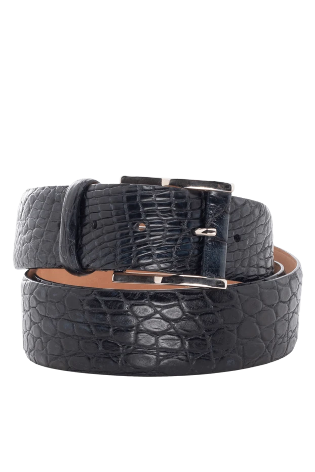 Cesare di Napoli man black crocodile leather belt for men buy with prices and photos 153096 - photo 1