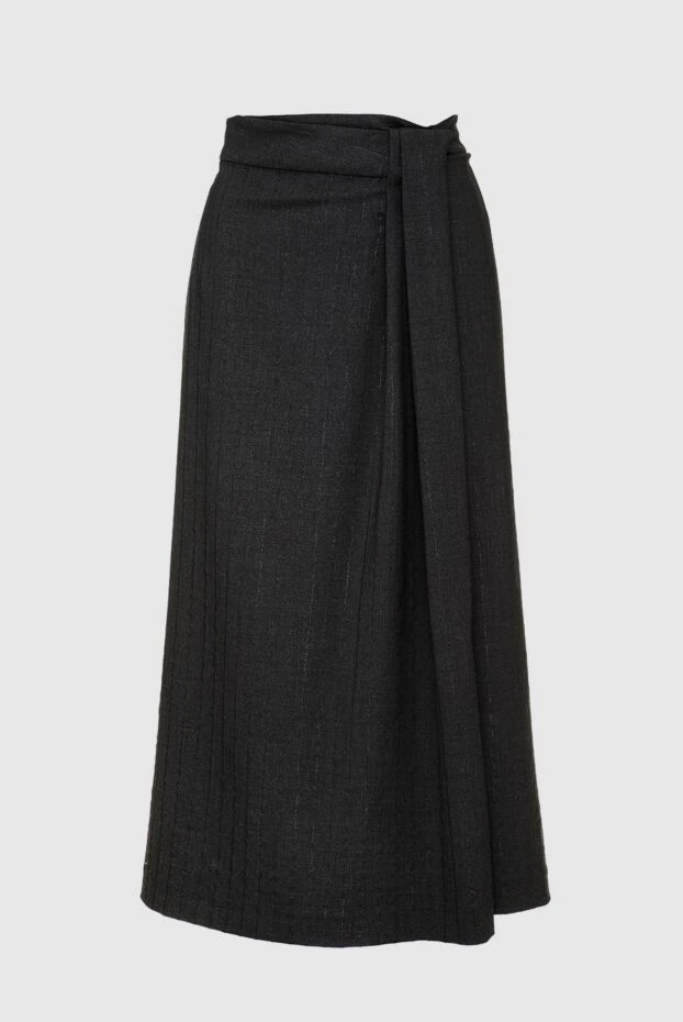 Panicale женские юбка из шерсти черная женская купить с ценами и фото 153212 - фото 1