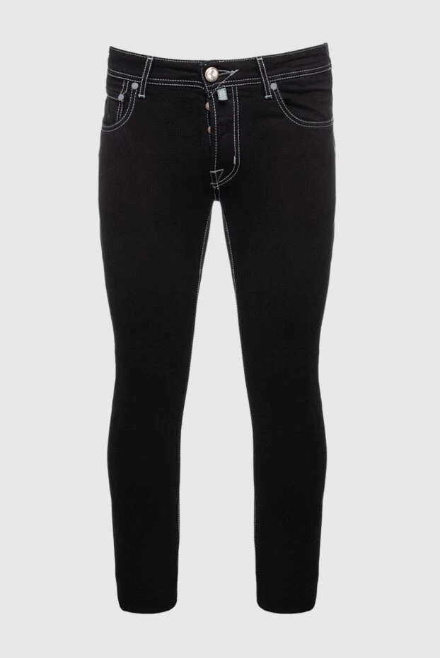 Jacob Cohen мужские джинсы из хлопка черные мужские купить с ценами и фото 153255 - фото 1