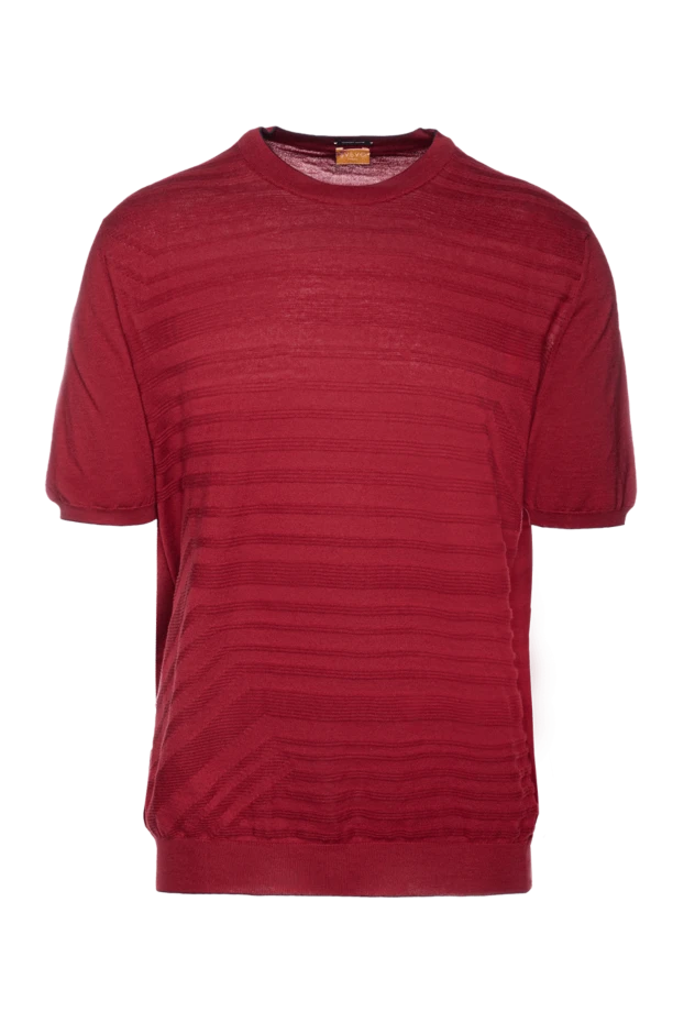 Svevo man red short sleeve cotton jumper for men buy with prices and photos 153335 - photo 1