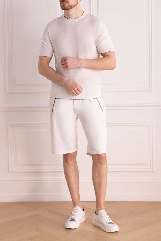 Svevo man cotton short sleeve jumper white for men buy with prices and photos 153336 - photo 2