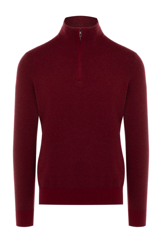 Loro Piana man cashmere troyer burgundy for men buy with prices and photos 153357 - photo 1