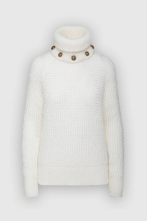 Balmain woman white jumper for women buy with prices and photos 153428 - photo 1