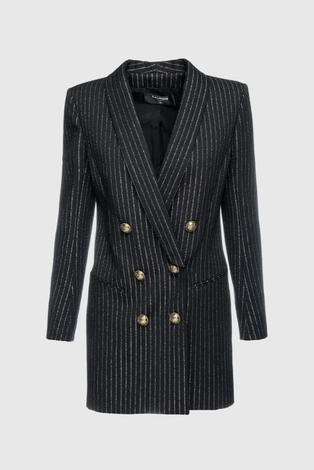 Balmain женские пиджак черное женское купить с ценами и фото 153438 - фото 1