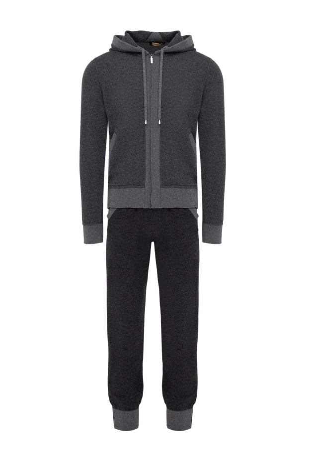 Zilli мужские костюм спортивный мужской из кашемира серый купить с ценами и фото 153471 - фото 1