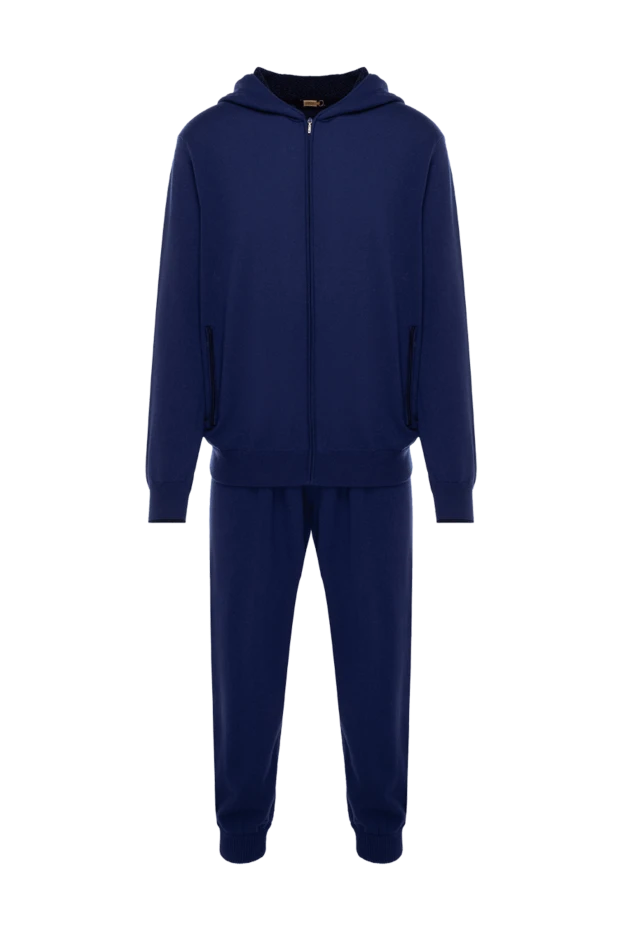 Zilli man men's cashmere sports suit, blue buy with prices and photos 153479 - photo 1