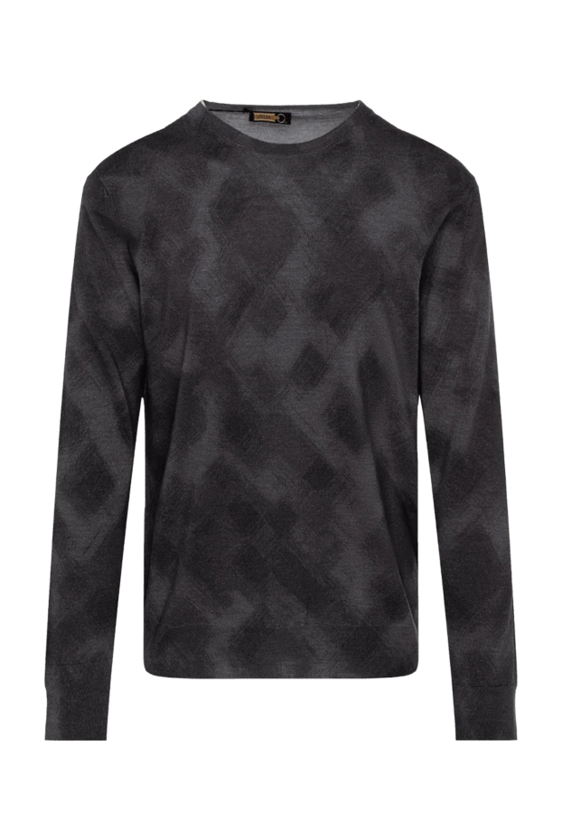 Zilli man wool, silk and cashmere jumper gray for men buy with prices and photos 153504 - photo 1