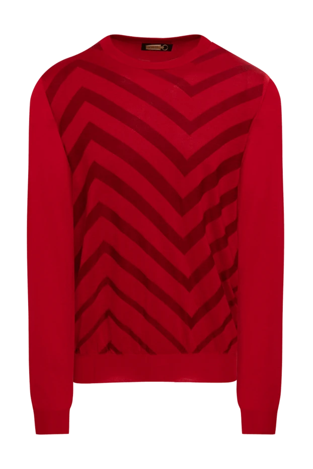 Zilli man red cashmere and silk jumper for men buy with prices and photos 153507 - photo 1