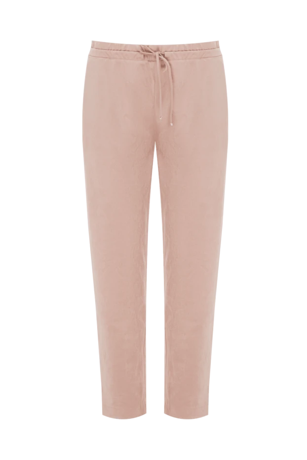 D.Exterior woman pink polyester trousers for women 153701 - photo 1