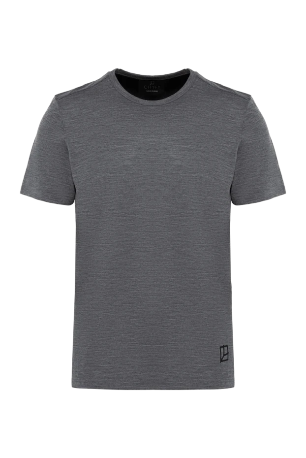 Gran Sasso мужские футболка из шерсти серая мужская купить с ценами и фото 153783 - фото 1
