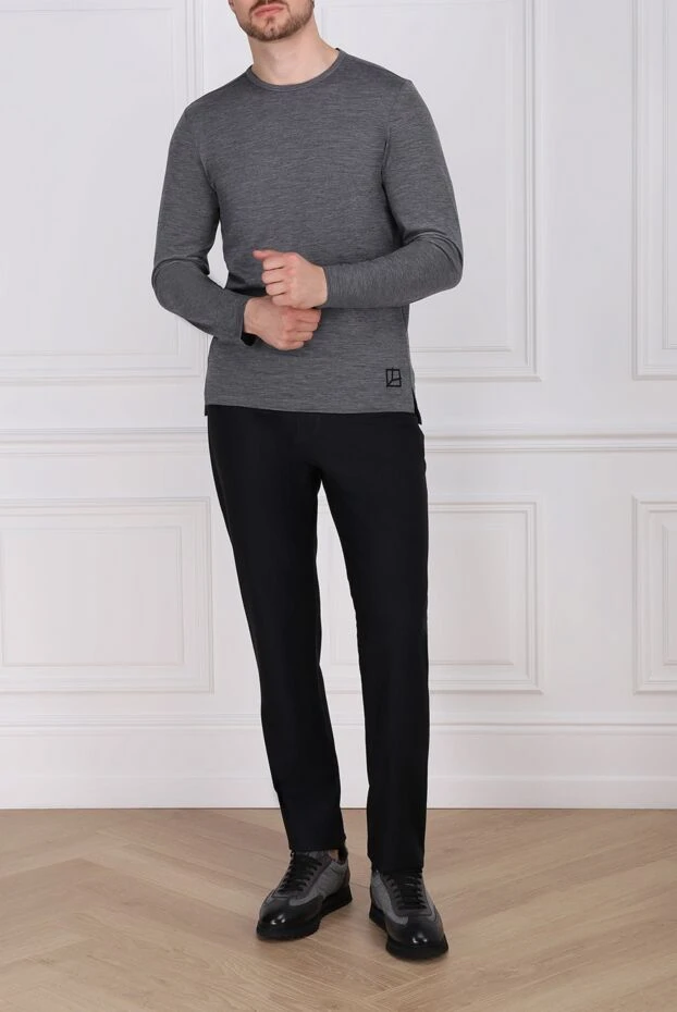 Gran Sasso man wool jumper gray for men buy with prices and photos 153784 - photo 2
