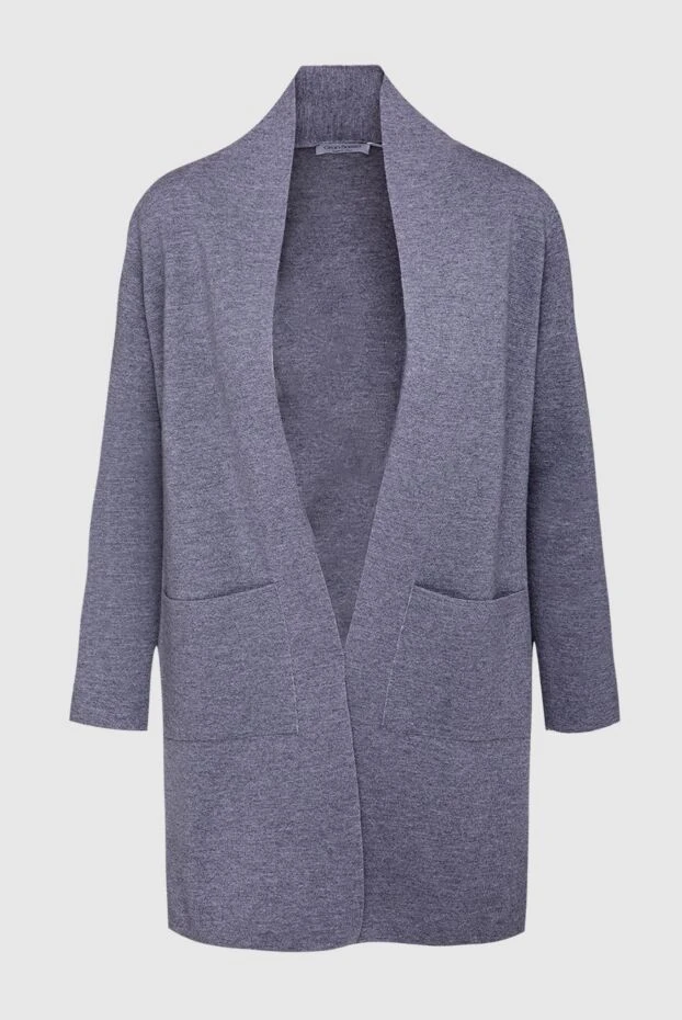 Gran Sasso woman gray woolen cardigan for women buy with prices and photos 153800 - photo 1