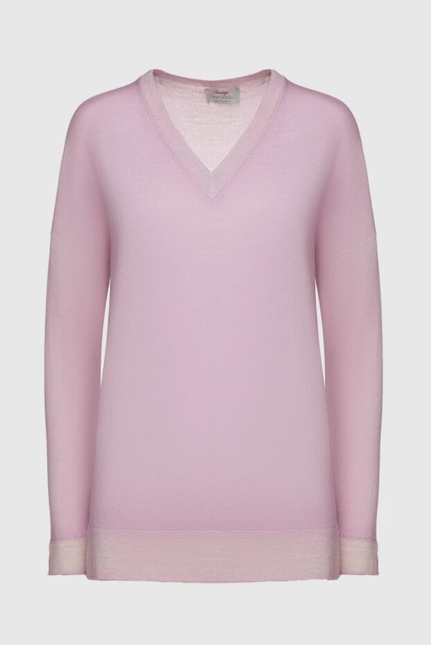 Gran Sasso woman pink wool jumper for women 153801 - photo 1