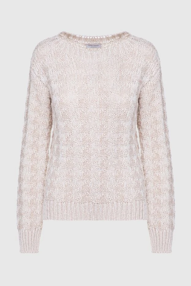 Gran Sasso pink wool and nylon jumper for women 153802 - photo 1