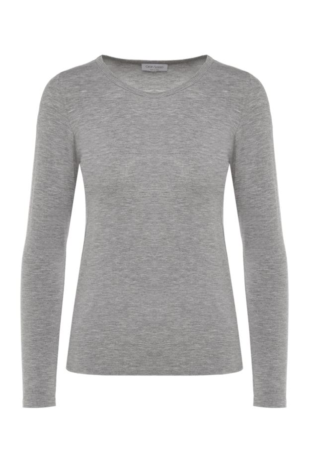 Gran Sasso woman gray viscose jumper for women buy with prices and photos 153806 - photo 1