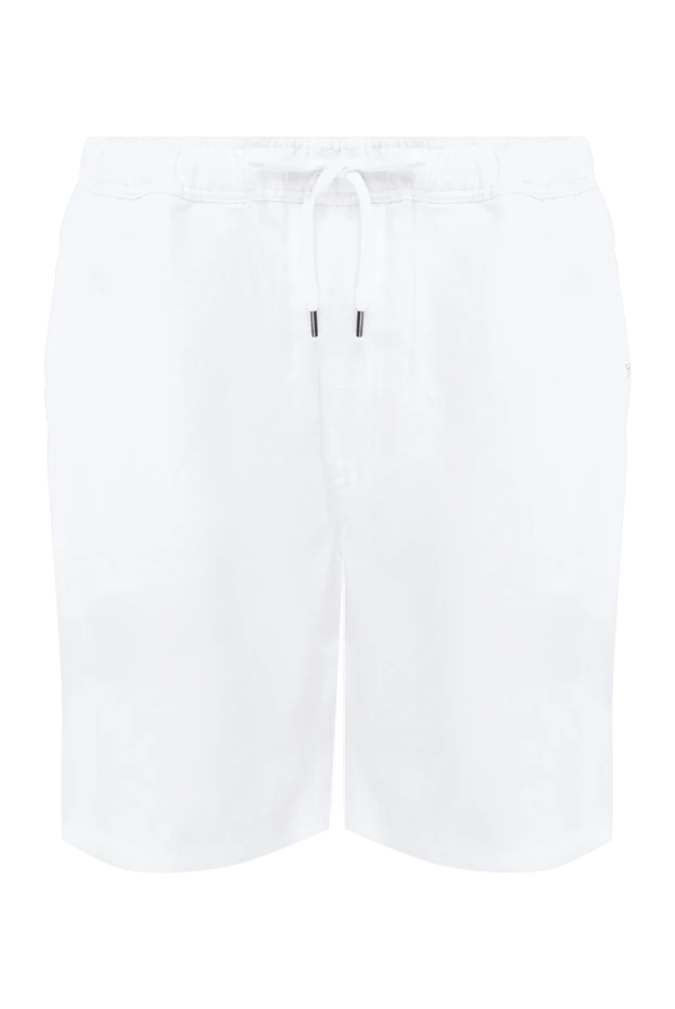 Derek Rose мужские шорты из льна белые мужские купить с ценами и фото 153813 - фото 1