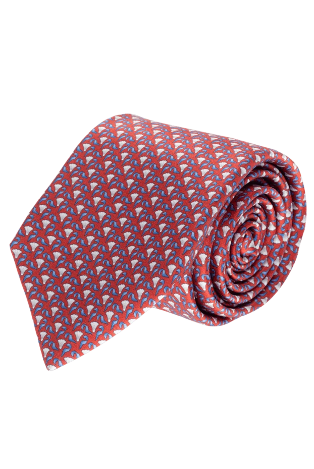 Corneliani чоловічі краватка з шовку червона чоловіча купити фото з цінами 153831 - фото 1