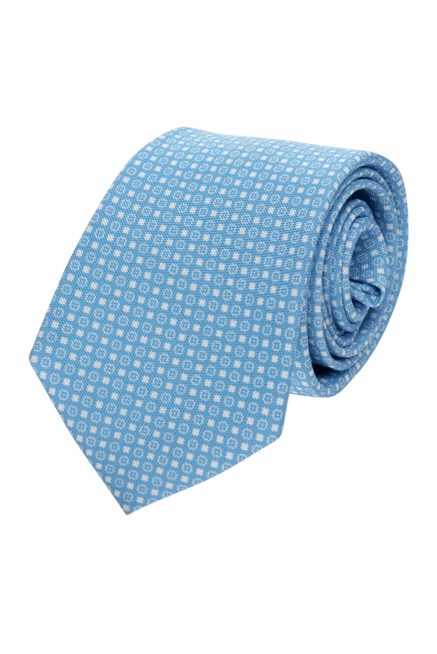Corneliani мужские галстук из шелка голубой мужской купить с ценами и фото 153835 - фото 1