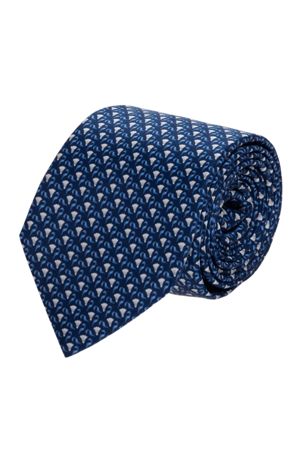 Corneliani мужские галстук из шелка синий мужской купить с ценами и фото 153841 - фото 1