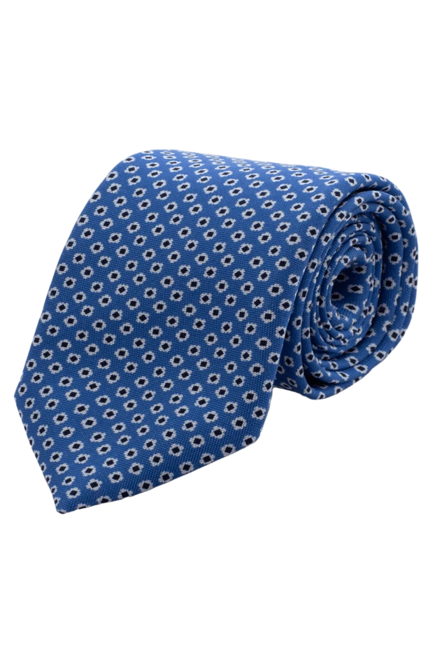 Corneliani мужские галстук из шелка синий мужской купить с ценами и фото 153846 - фото 1