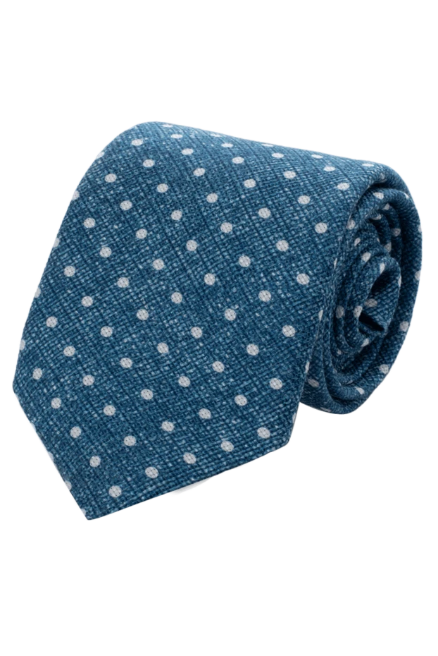 Corneliani man green silk and linen tie for men buy with prices and photos 153850 - photo 1