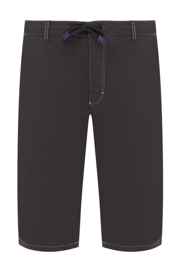 Zilli men's beige cotton shorts with drawstring waist 153930 - photo 1