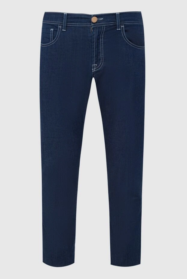 Scissor Scriptor мужские джинсы из хлопка и полиуретана синие мужские купить с ценами и фото 154007 - фото 1