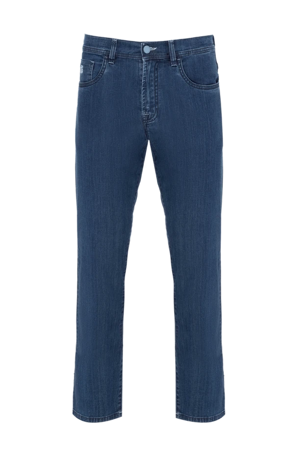 Scissor Scriptor man blue cotton jeans for men 154019 - photo 1