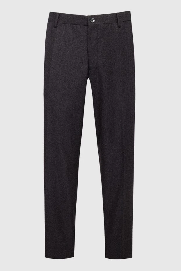 Zilli man men's brown cashmere trousers buy with prices and photos 154074 - photo 1