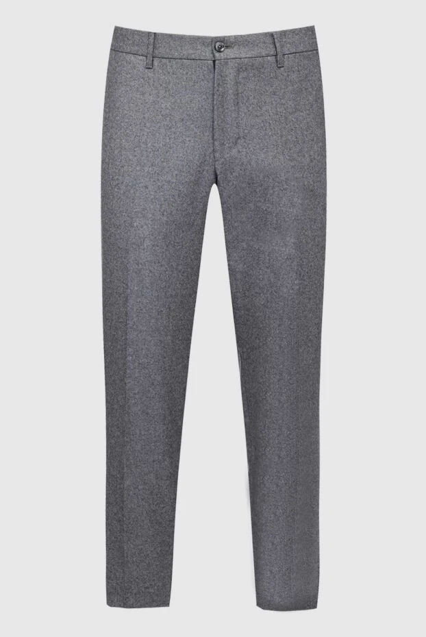 Zilli man men's gray cashmere trousers buy with prices and photos 154077 - photo 1