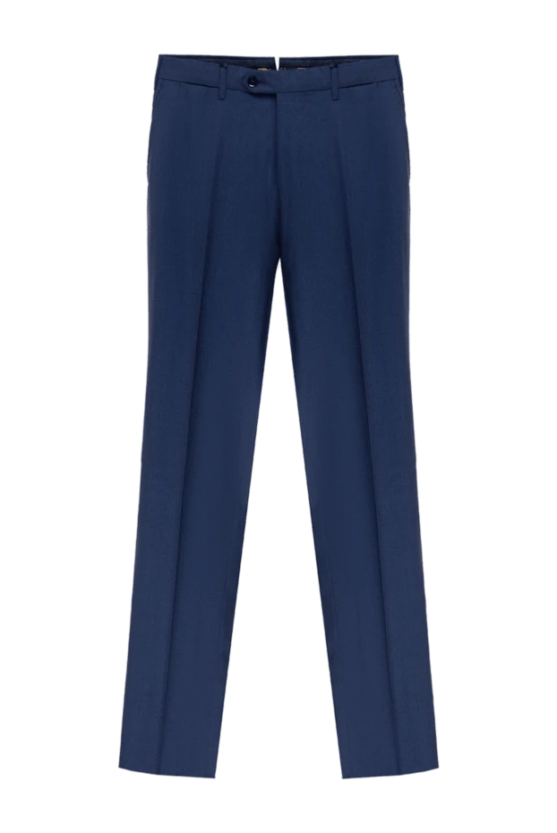 Zilli man blue cashmere trousers for men buy with prices and photos 154096 - photo 1