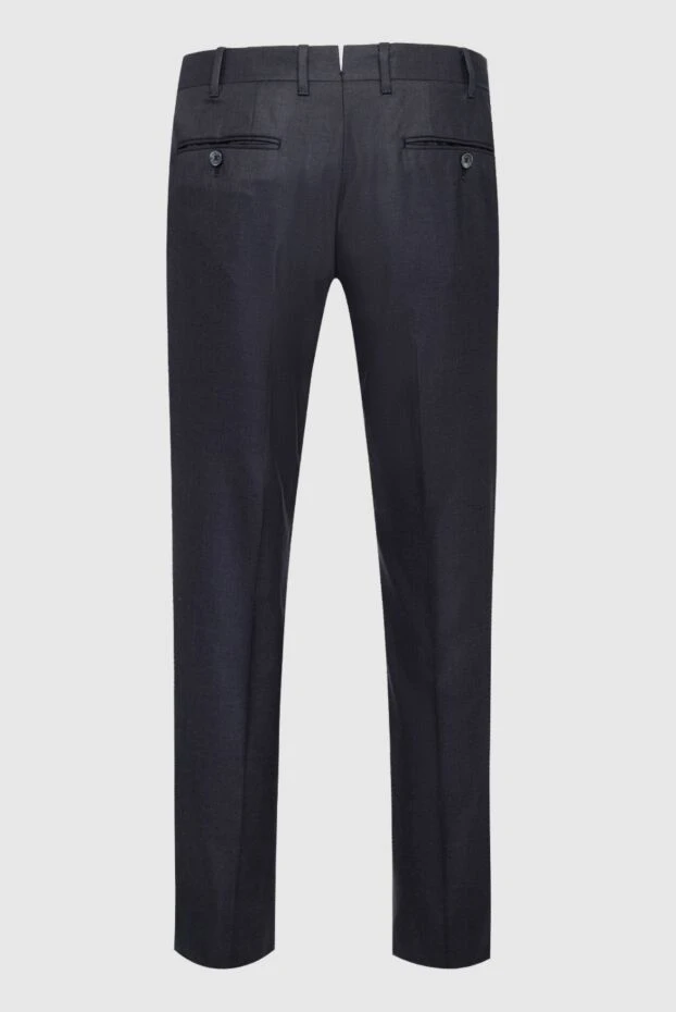 Zilli мужские брюки из шерсти серые мужские купить с ценами и фото 154102 - фото 2