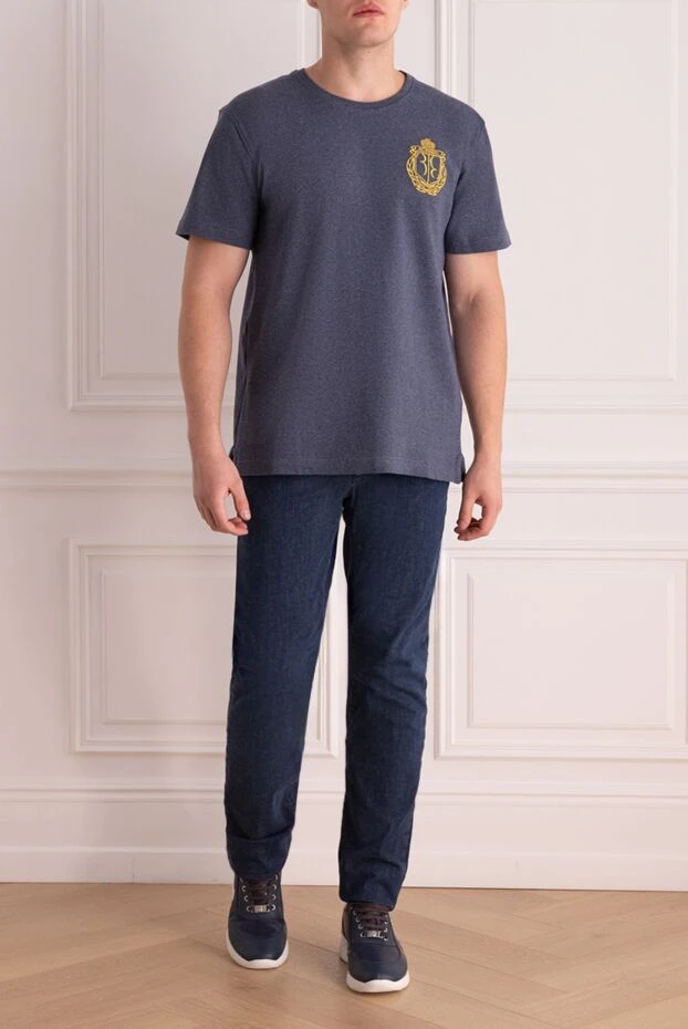 Zilli man cotton and polyester jeans blue for men buy with prices and photos 154116 - photo 2