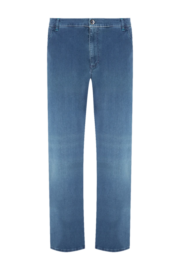 Zilli мужские джинсы из хлопка синие мужские купить с ценами и фото 154160 - фото 1
