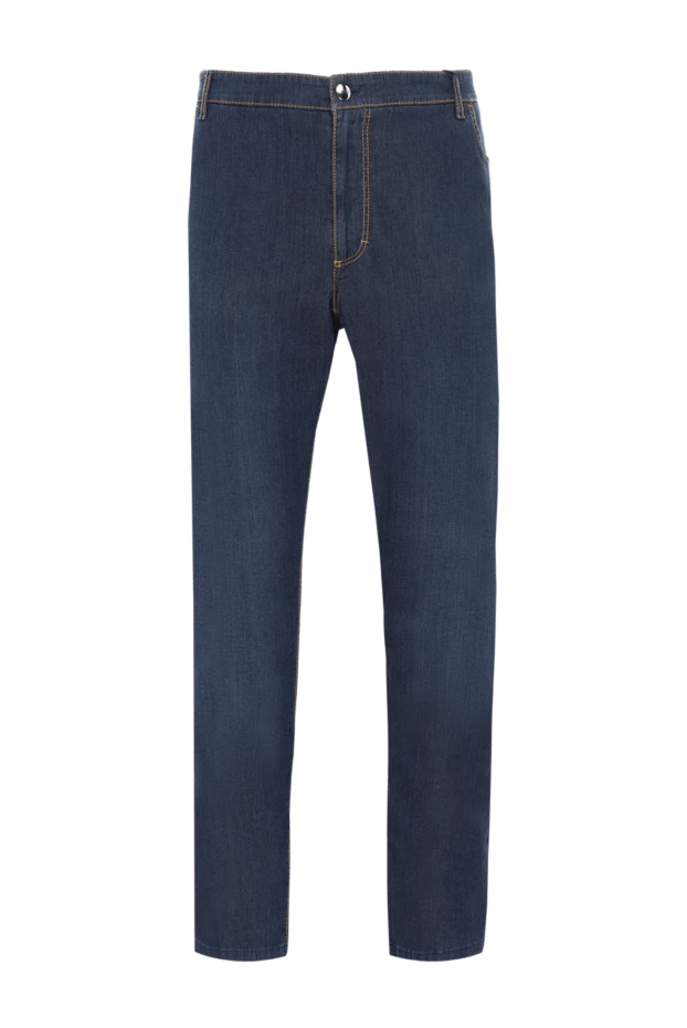 Zilli чоловічі джинси з бавовни сині чоловічі купити фото з цінами 154169 - фото 1