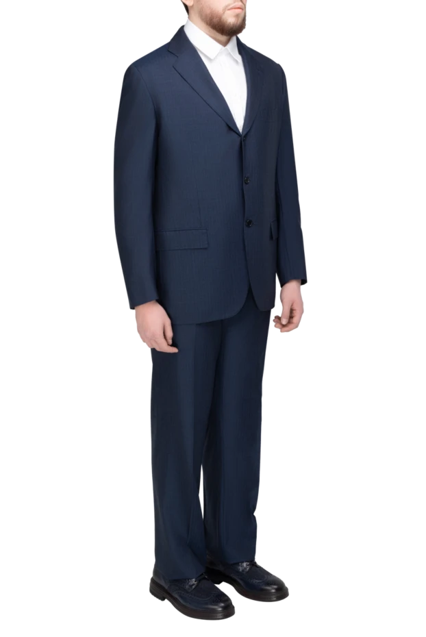 Ermenegildo Zegna man sports suit for men made of cotton and polyester gray 156210 - photo 3