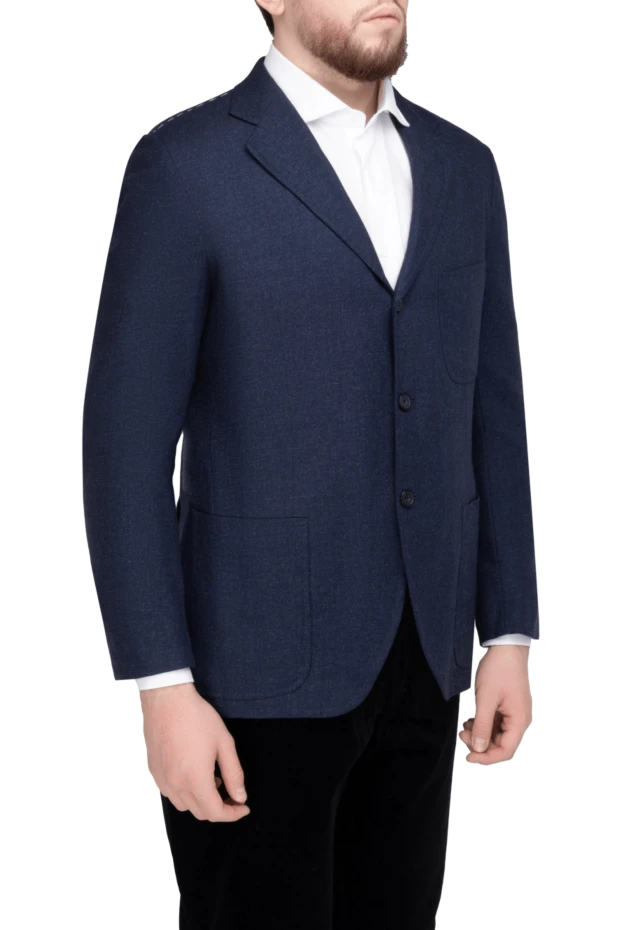 Ermenegildo Zegna man sports suit for men made of cotton and polyester gray 156210 - photo 3