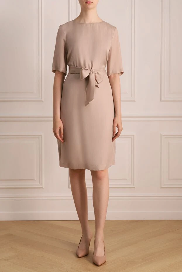 Cappellini woman beige cupra dress for women buy with prices and photos 154281 - photo 2