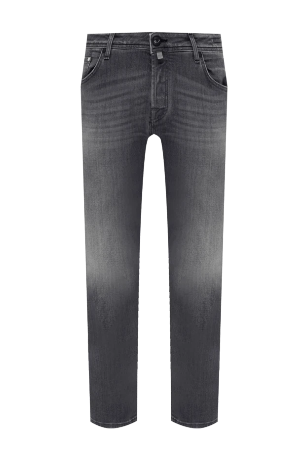 Jacob Cohen мужские джинсы из хлопка и эластана серые мужские купить с ценами и фото 154303 - фото 1