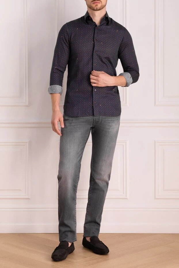 Jacob Cohen man gray cotton and elastane jeans for men buy with prices and photos 154303 - photo 2