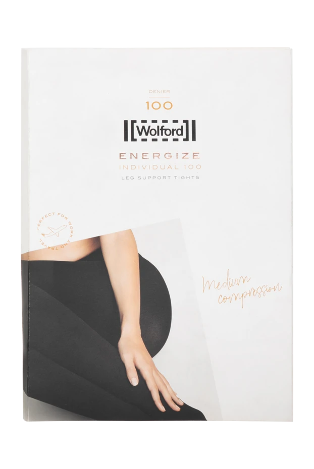 Wolford woman wolford black polyamide and elastane pantyhose for women buy with prices and photos 154381 - photo 1