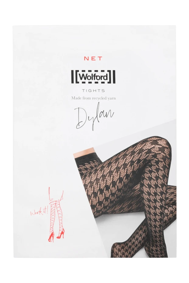 Wolford woman wolford black polyamide and elastane pantyhose for women buy with prices and photos 154385 - photo 1