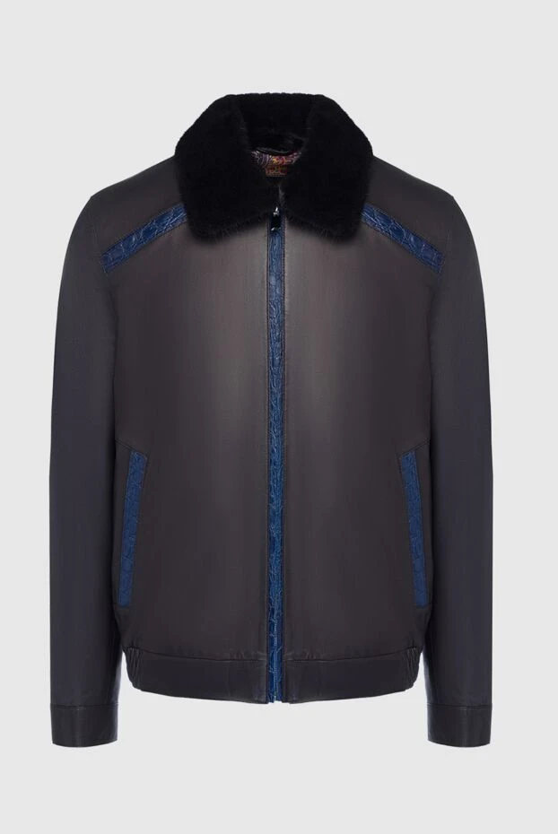 Torras мужские куртка кожаная черная мужская купить с ценами и фото 154549 - фото 1