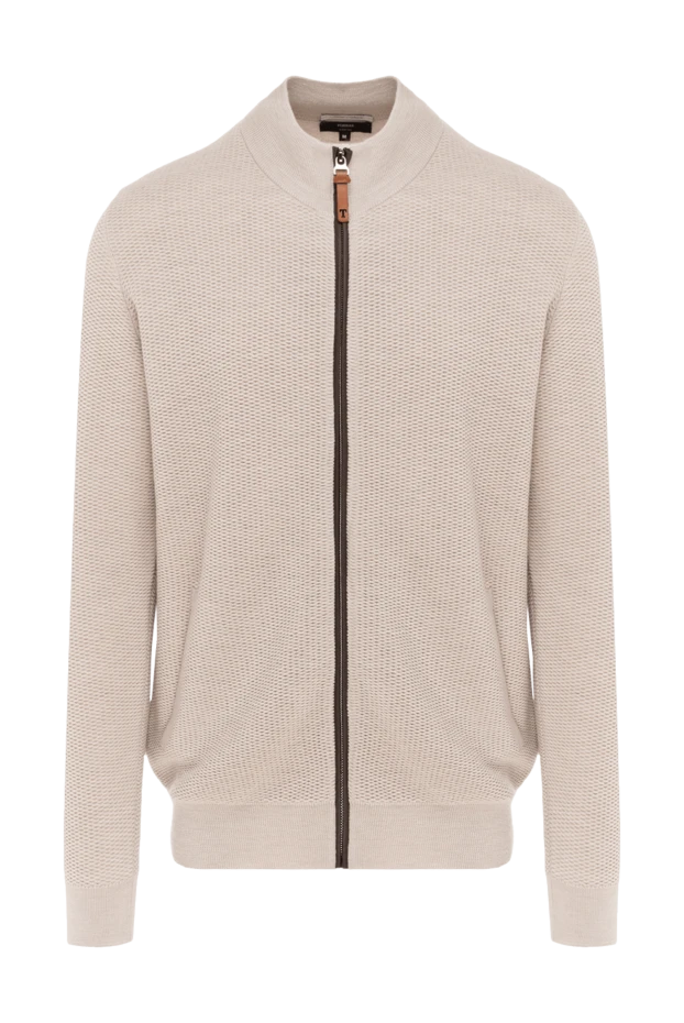 Torras man men's wool cardigan, beige buy with prices and photos 154562 - photo 1