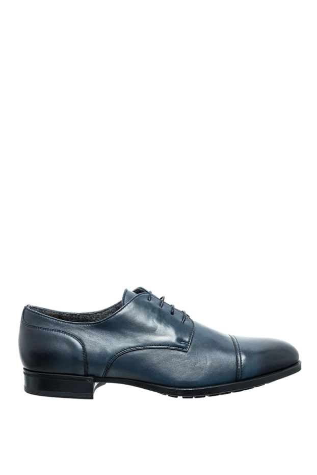 Doucal`s мужские туфли мужские из кожи синие купить с ценами и фото 154572 - фото 1