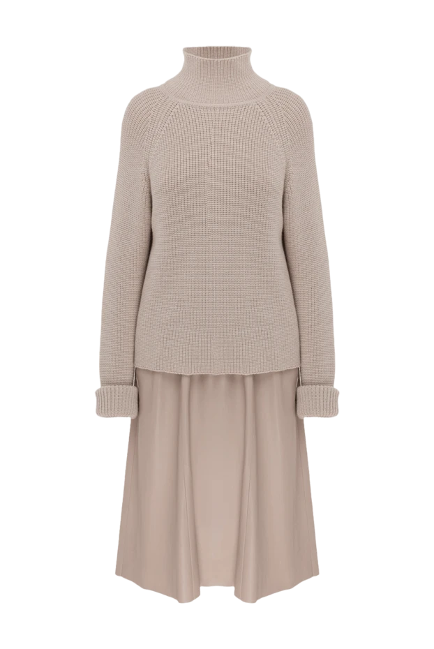 DROMe woman beige dress for women buy with prices and photos 154589 - photo 1